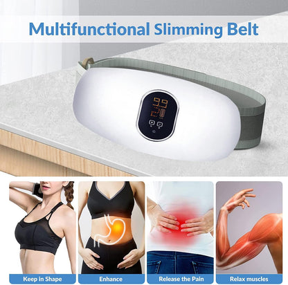 Cinturón Abdominal EMS PulsoCore – Tonificador Muscular Inteligente para Casa